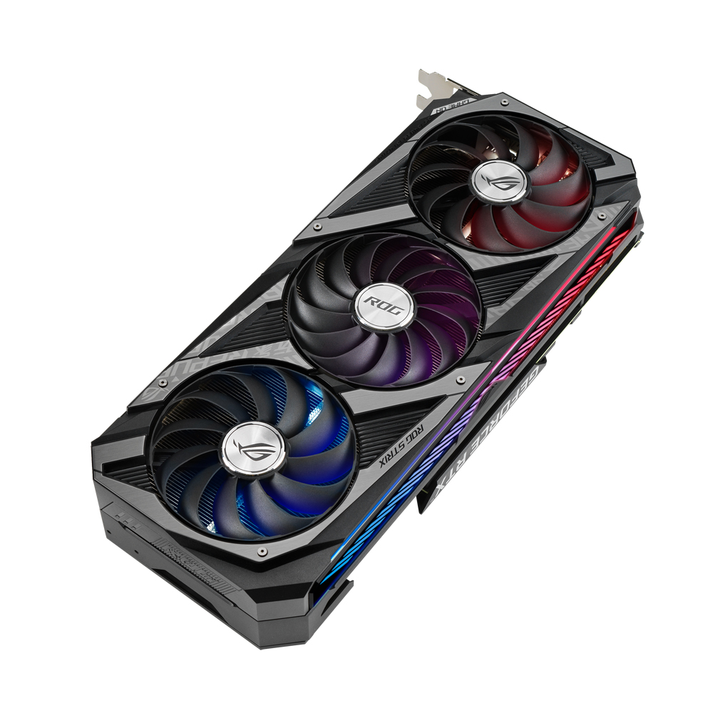 OC版水冷モデル「ROG-STRIX-LC-RTX3080TI-O12G-GAMING」、3070/3060 TI